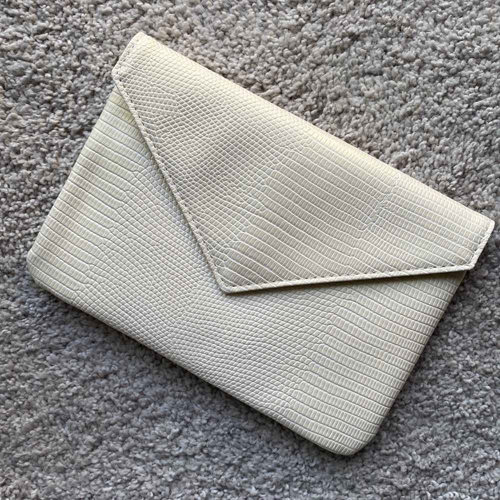 Ipsy makeup bag brand new croc embossed